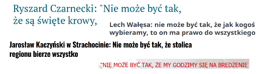 nie moze byc tak ze